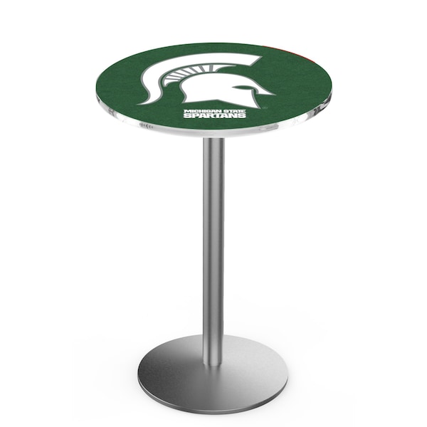 42" Stainless Steel Michigan State Pub Table